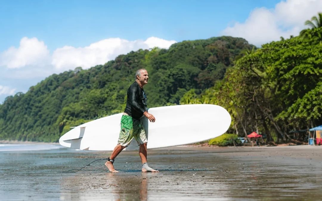 Learn to Surf Over 40: Start Surfing at 40 in Costa Rica